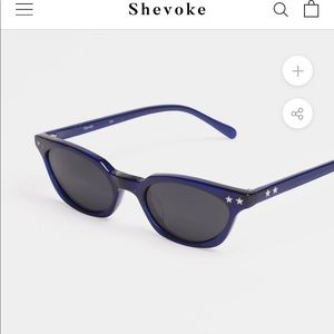Shevoke EDIE Crystal Navy NWB